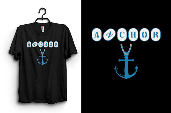 Anchor T Shirt Design: Premium Graphics for T-Shirt Designs
