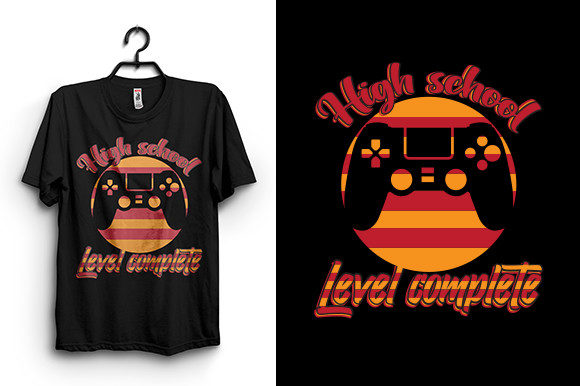 High School Level Complete T Shirt Graphics for T-Shirt Designs