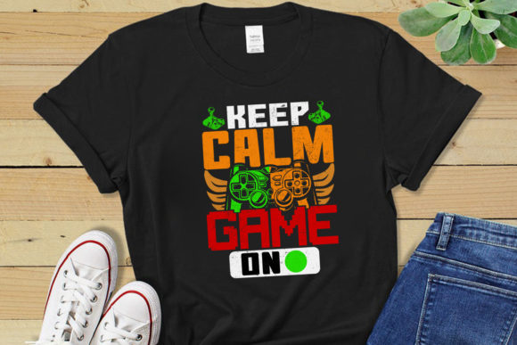 KEEP CALM Video Game T-Shirt Design Graphics Review