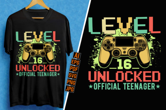 Level 16 Unlocked: Graphics & T-Shirt Designs Review
