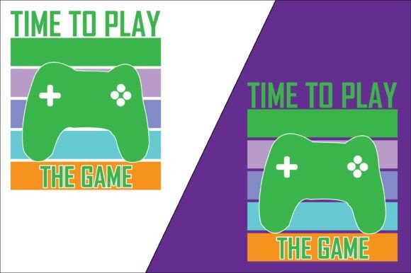 Time to Play T-shirt Design: Graphics & Print Templates